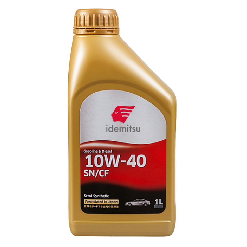 Масло моторное полусинтетическое IDEMITSU SN/CF 10W40 S-S 1л