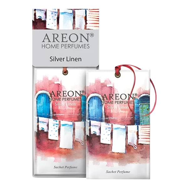 AREON Home Parfumes sachet Silver Linen Саше Серебряный лен SPW06