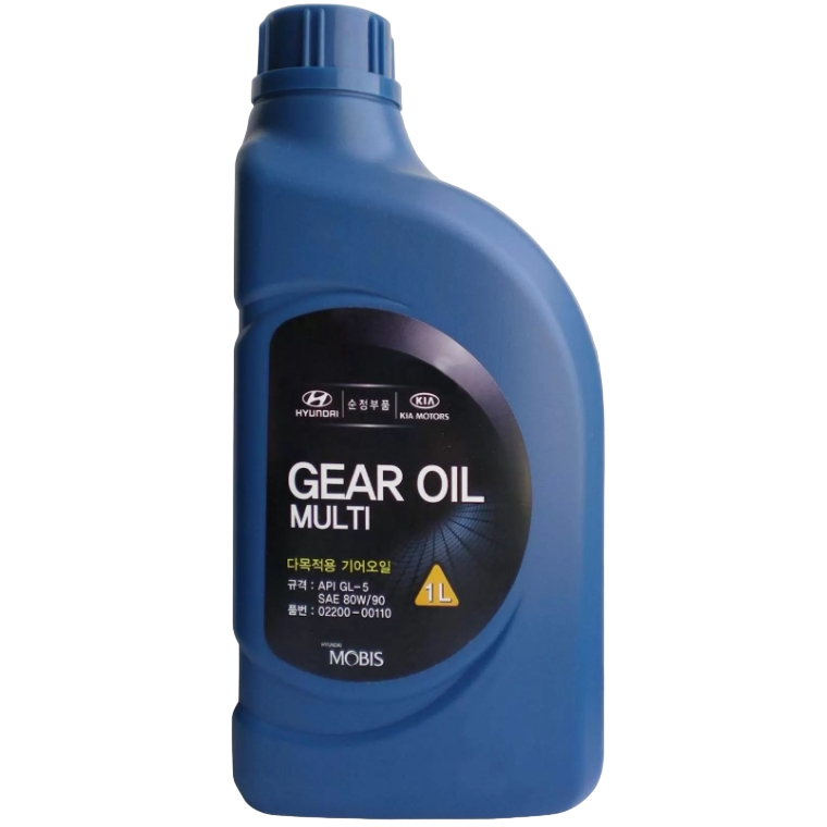 Масло трансмиссионное Hyundai Mobis GEAR OIL MULT 80W90 GL-5 1л