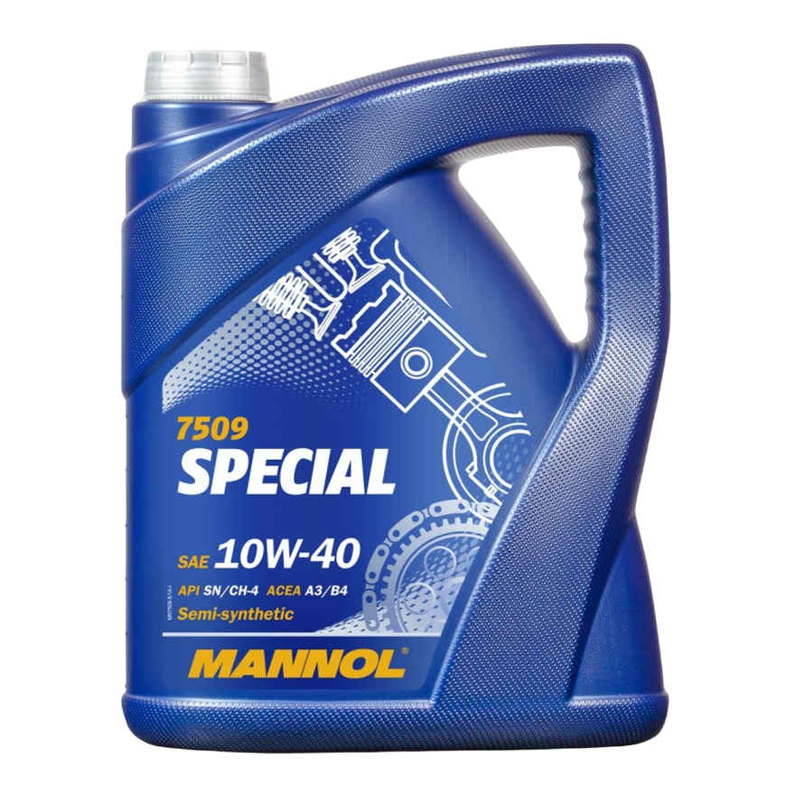 Масло моторное полусинтетическое MANNOL Special SAE 10W40 API SG/CD 5л