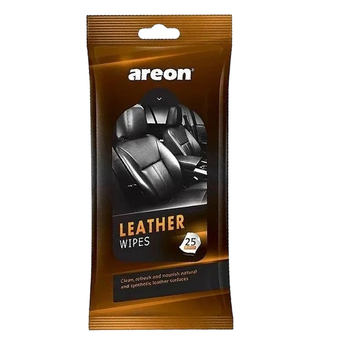 AREON салфетки д/авто для кожи Leather wipes CWW01
