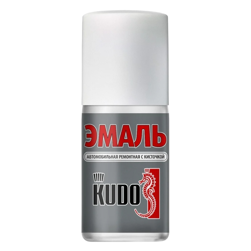 Эмаль автомобильная ремонтная с кисточкой "Белое облако 240" 70240 KUDO