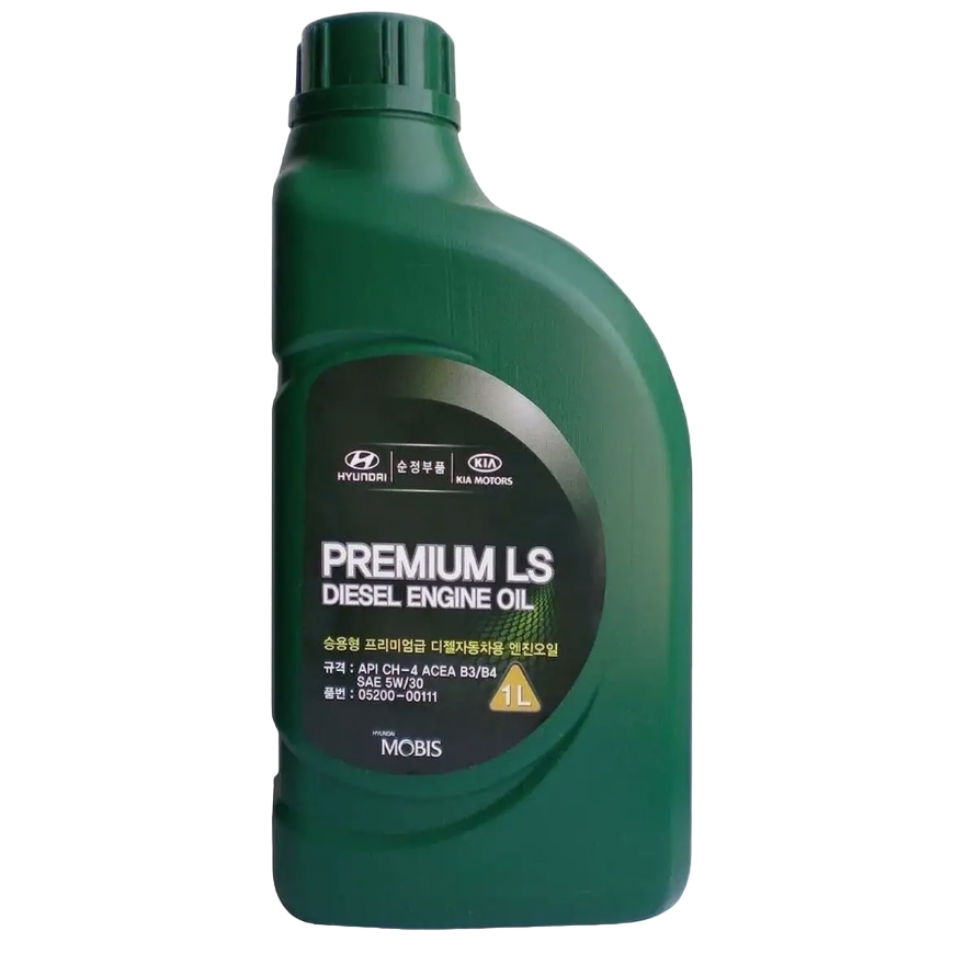 Масло моторное Hyundai Mobis Premium LS Disel SAE 5W-30 B3/B4 CH-4 1л