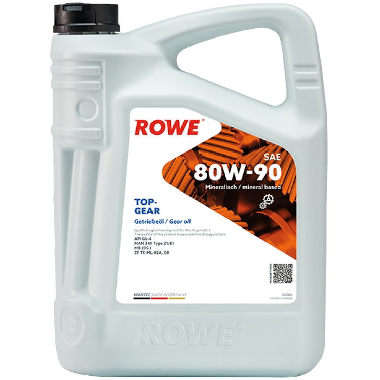 RОWЕ Highteс TopGear SAE 80W-90, GL-4, 5л