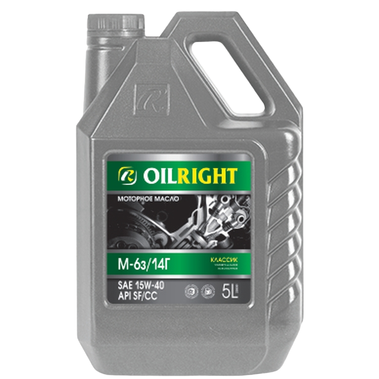 Масло моторное OIL RIGHT М63-14Г SAE15W40 5л