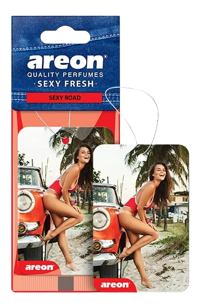Ароматизатор для автомобиля AREON "SEX DRIVE" (Sexy Road/дорога) ASF02