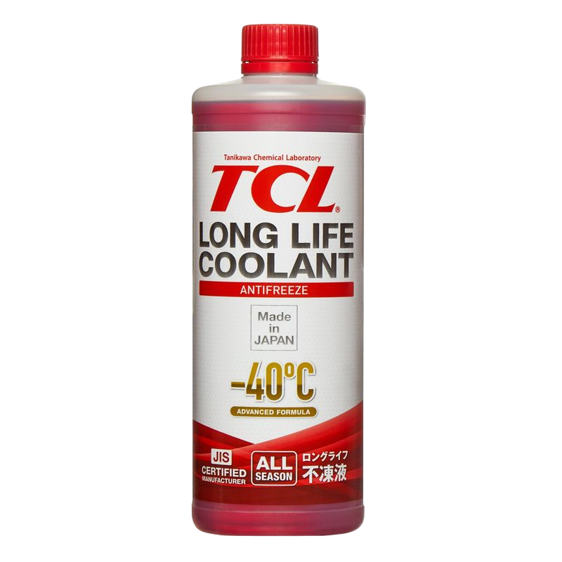 Антифриз TCL Long Life Coolant RED -40°C 1л