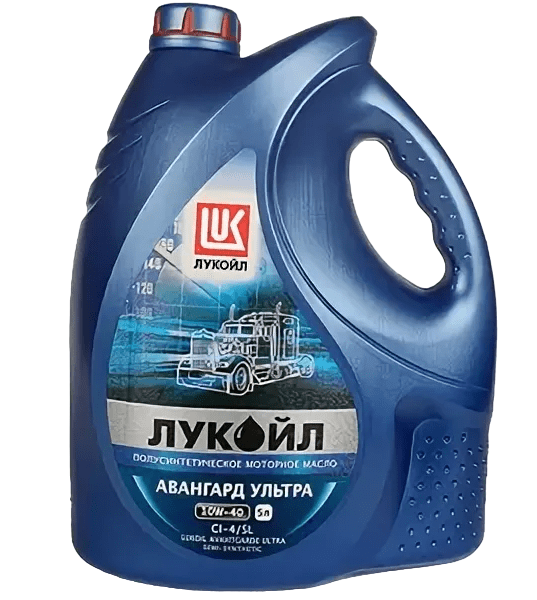 Масло моторное полусинтетическое ЛУКОЙЛ Авангард Ультра SAE 10W40 API CI-4/SL 5 л