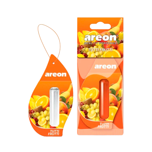 Ароматизатор для автомобиля AREON "LIQUID" Tutti Frutti 5мл