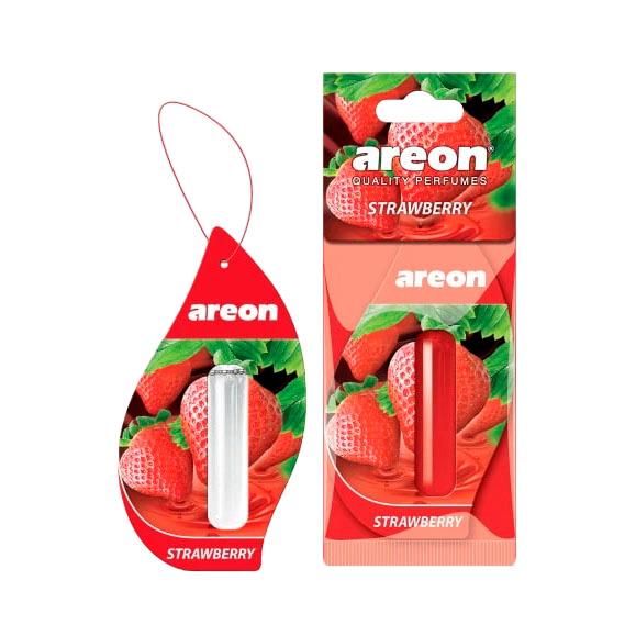 Ароматизатор для автомобиля AREON "LIQUID" Strawberry 5мл