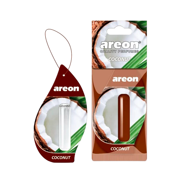 Ароматизатор для автомобиля AREON "LIQUID" Coconut 5мл