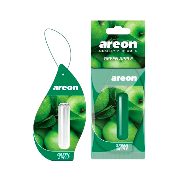 Ароматизатор для автомобиля AREON "LIQUID" Green Apple 5мл