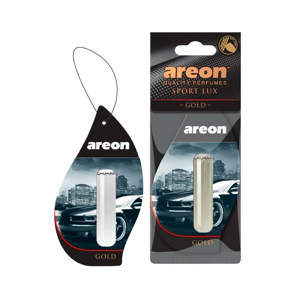 Ароматизатор для автомобиля AREON "LIQUID LUX " GOLD 5мл