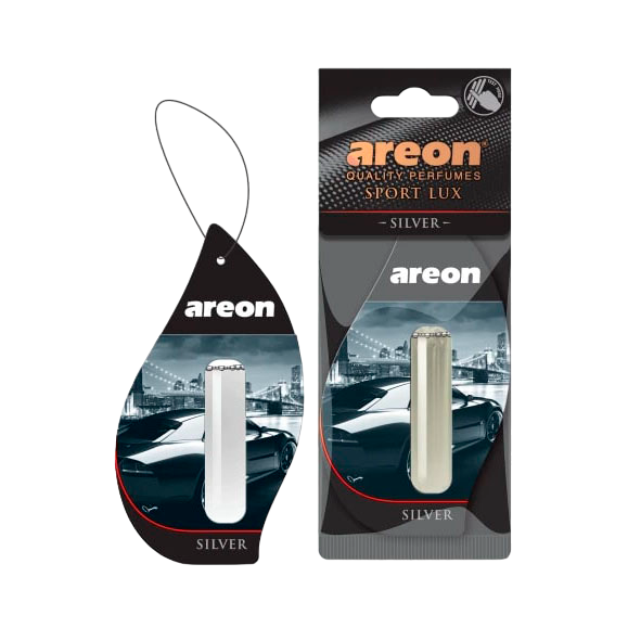 Ароматизатор для автомобиля AREON "LIQUID LUX" SILVER 5мл