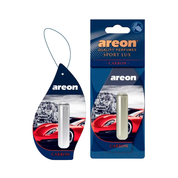 Ароматизатор для автомобиля AREON "LIQUID LUX " Carbon 5мл