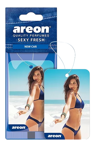 Ароматизатор для автомобиля AREON "SEX DRIVE" (New Car/новая машина) ASF03