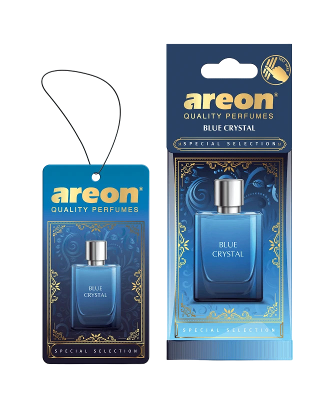 Ароматизатор для автомобиля AREON "SPECIAL SELECTION" Blue Crystal (голубой кристалл) SS03