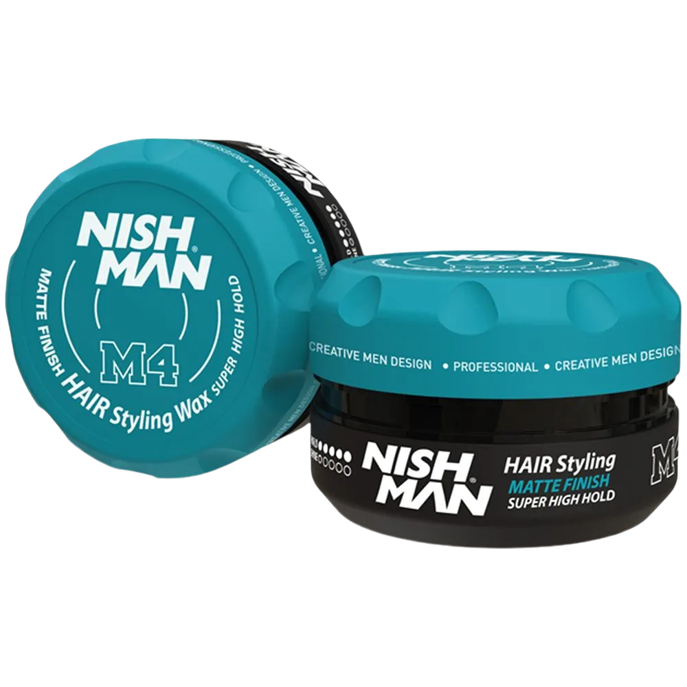 NISHMAN M4 Матовый воск Finish Super High Hold 30мл