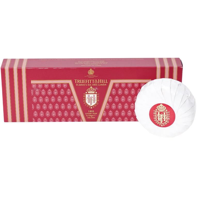 Truefitt&Hill Мыло для рук и тела 3 шт 1805 Soap triple 3x150г