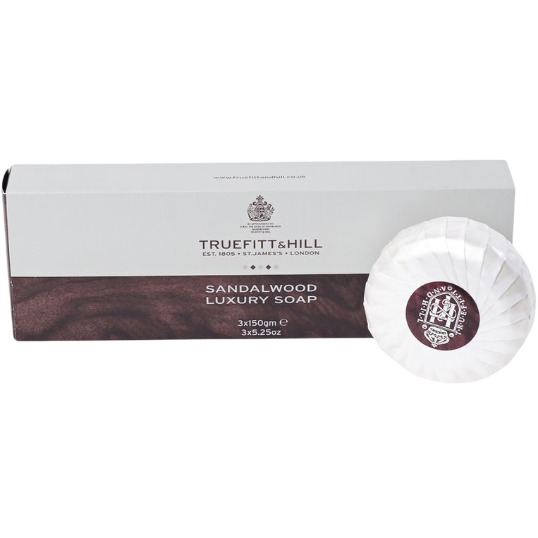 Truefitt&Hill Мыло для рук и тела 3 шт Sandalwood Soap triple 3x150г