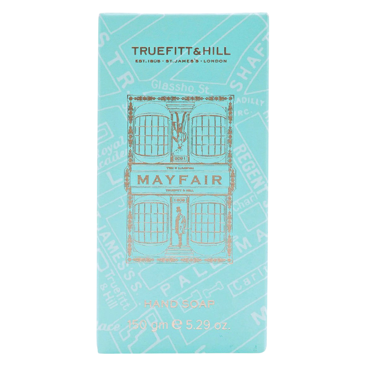 Truefitt&Hill Мыло для рук и тела 1шт Mayfair Bath Soap Single 1x150г