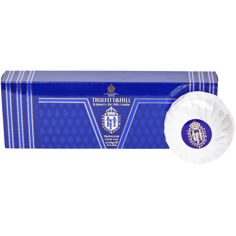 Truefitt&Hill Мыло для рук и тела 3 шт Trafalgar Soap triple 3x150г