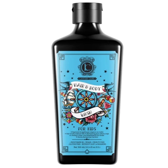 Lavish Care Детский шампунь 2в1 для мытья волос и тела HAIR AND BODY WASH - KIDS 300мл
