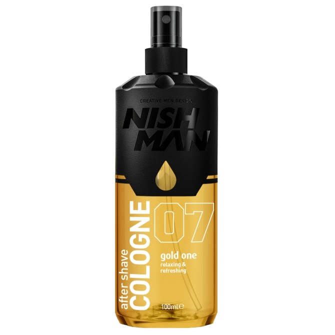 NISHMAN 07 Aftershave Cologne Gold One Одеколон после бритья 100мл