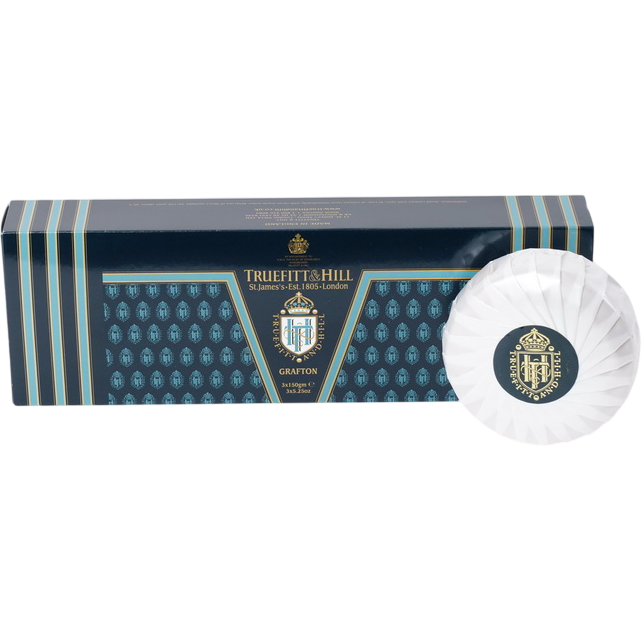 Truefitt&Hill Мыло для рук и тела 3 шт Grafton Soap triple 3x150г
