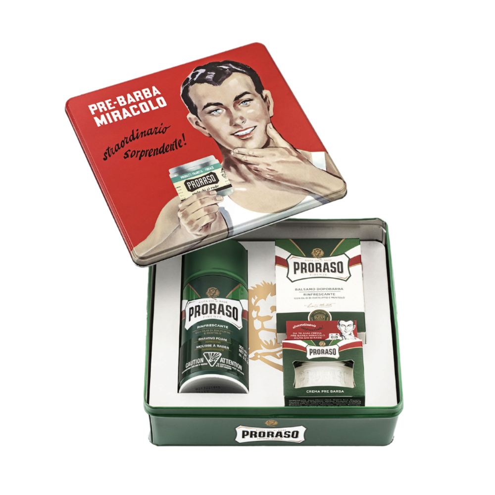 PRORASO Набор для бритья GINO FOAM