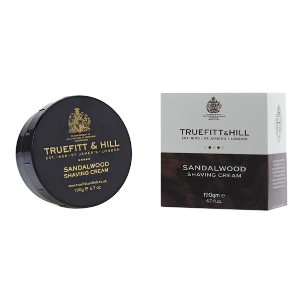 Truefitt&Hill Крем для бритья в банке Sandalwood Shaving Cream 190г