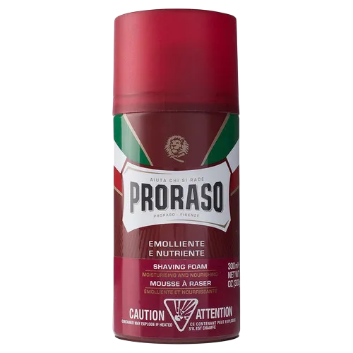 PRORASO Пена для бритья питательная с маслом сандала и маслом ши 300мл