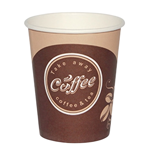 Стакан бумажный «Coffee Take Away» для горячего напитка 50шт, диаметр 73мм, 180мл