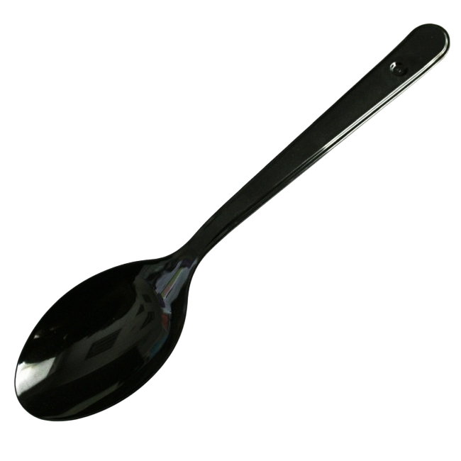 Ложка чайная, черная, 125мм, 100шт