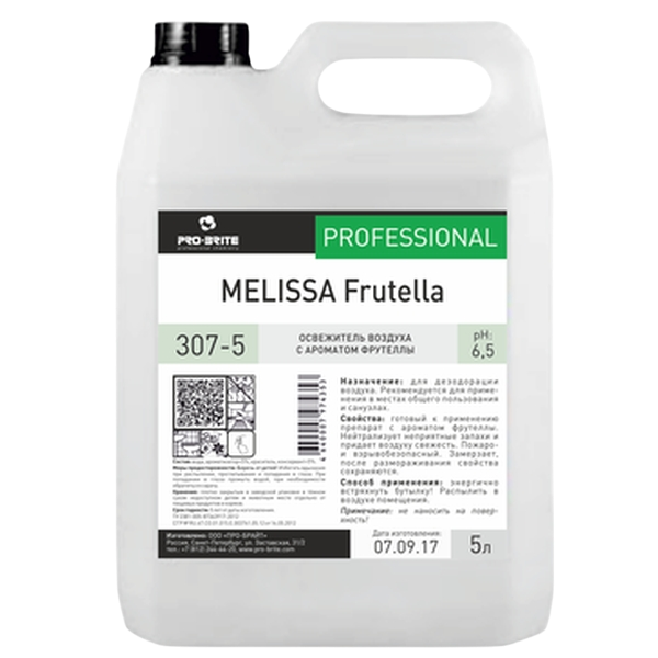 Melissa Frutella Освежитель воздуха с ароматом фрутеллы PRO-BRITE 5л