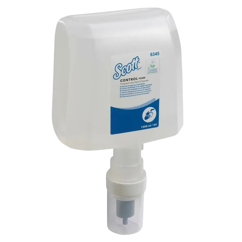Мыло пенное Kimberly-Clark Professional SCOTT CONTROL, картридж, прозрачный, 1.2л