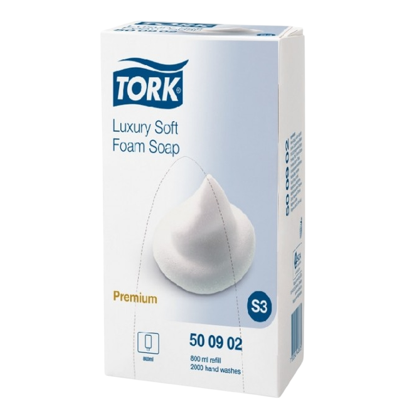 Мыло-пена люкс система S3-Tork, картридж, 800мл