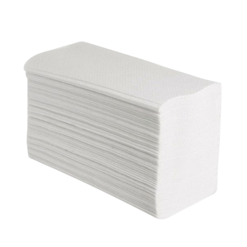 Полотенца бумажные для рук Z-сложения, белые, 2 слоя 21x22.5см, 20пачек/170листов