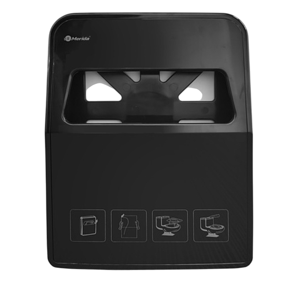 Держатель туалетных подкладок пластиковый «Merida OPTIMUM»BLACK