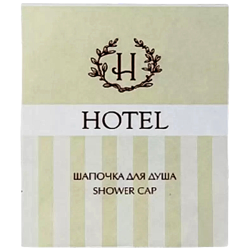 Шапочка для душа в картоне «HOTEL»