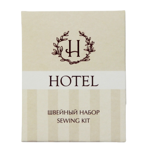 Швейный набор в картонной упаковке «HOTEL»