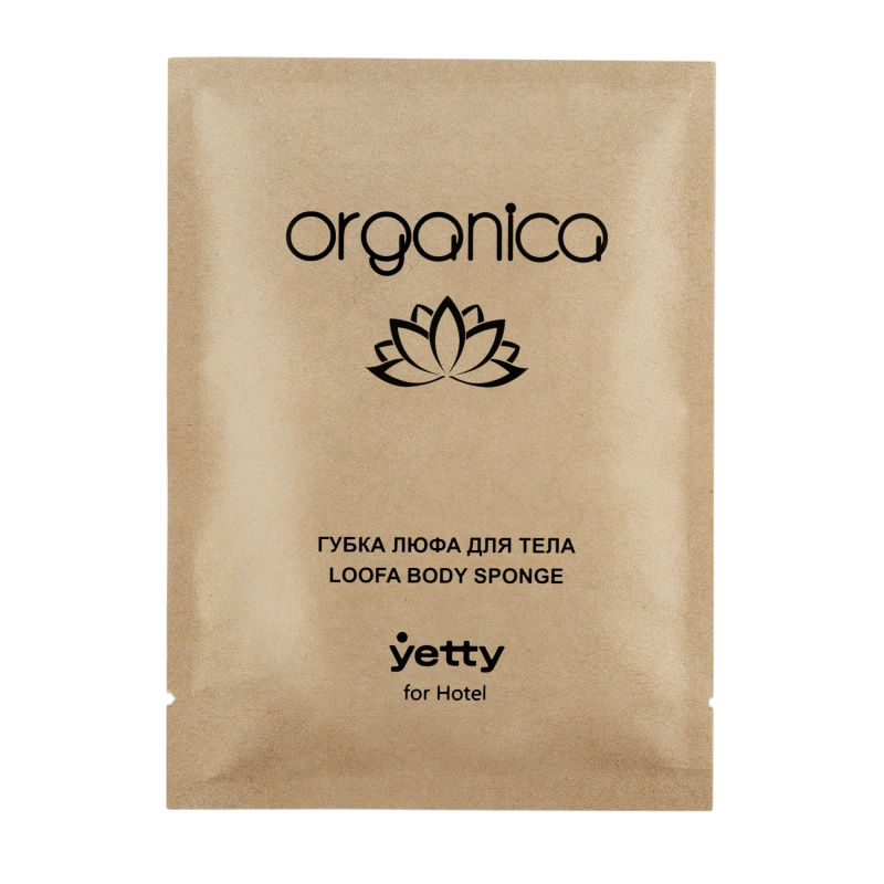 Губка-люфа натуральная для тела Organica Yetty
