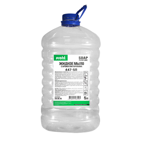 PROFIT SOAP PERUME ПЭТ Мыло жидкое с ароматом парфюма PRO-BRITE, 5л