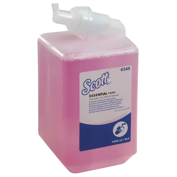 Пенное мыло для рук Kimberly-Clark Professional в кассетах, Scott Essential, лосьон для рук, 1л