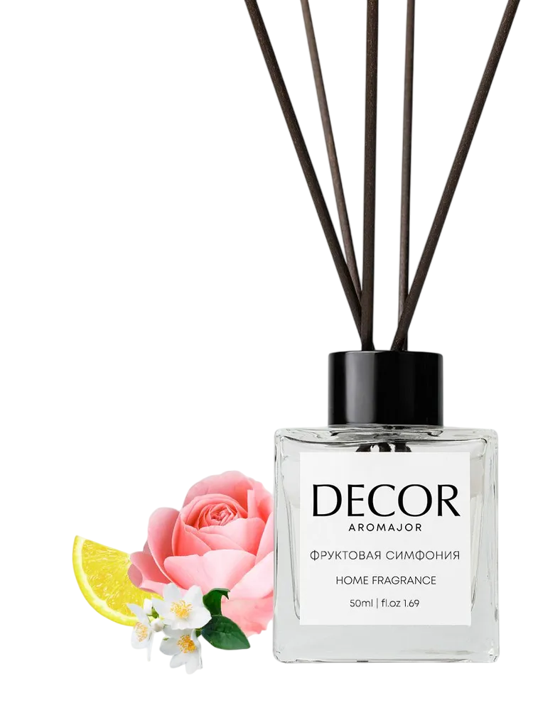 Аромадиффузор DECOR AROMAJOR Фруктовая симфония, 50мл