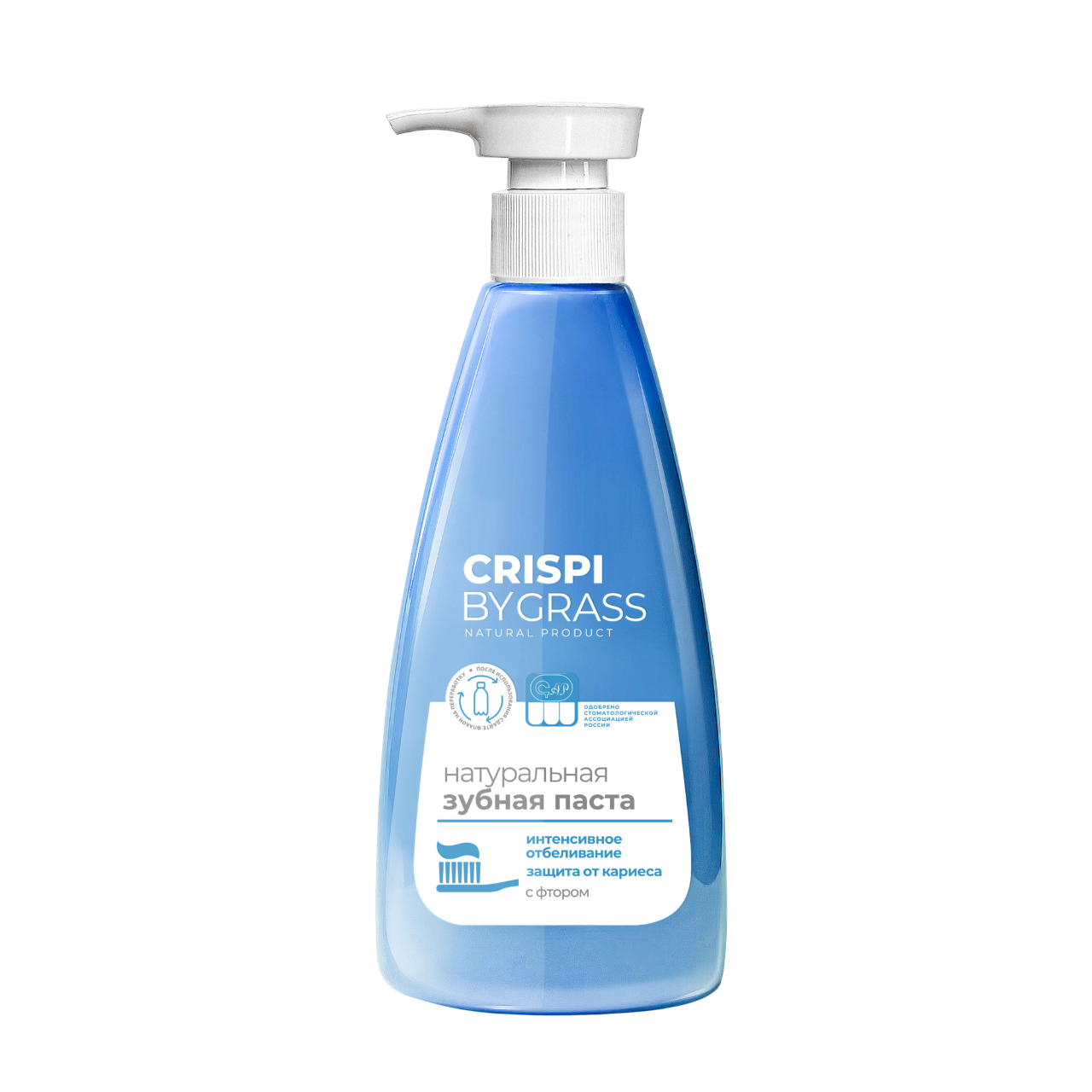 CRISPI Зубная паста отбеливающая Grass флакон 250мл