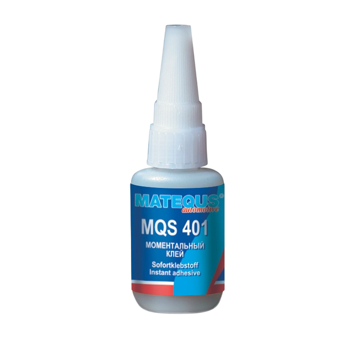 Клей цианоакрилатный MQS401 универсальный, 10 гр