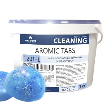 Aromic Tabs Таблетки для писсуаров дезодорирующие, 10шт/кор, 1кг