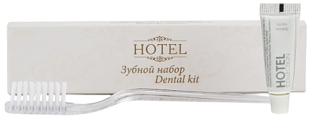 Зубной набор в картоне «HOTEL GOLD»