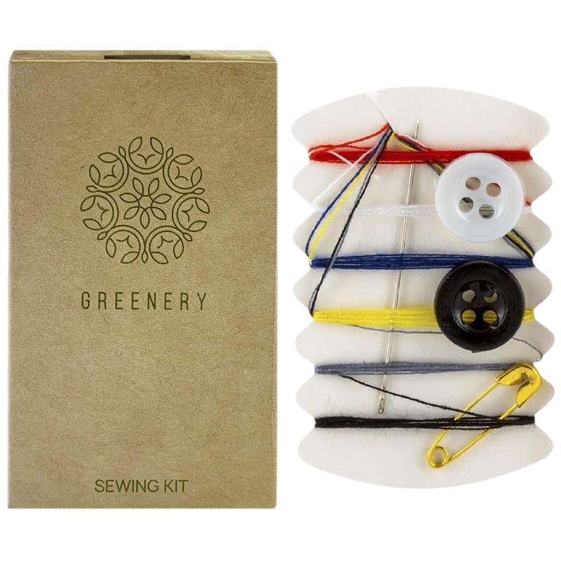 Швейный набор «GREENERY» (картон)